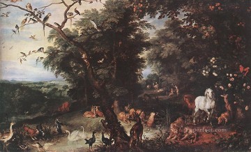  Flemish Art Painting - The Original Sin Flemish Jan Brueghel the Elder